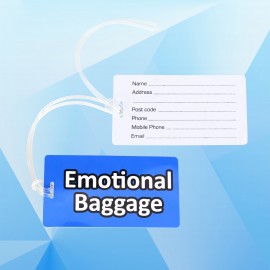Promotional Journey Luggage Tag