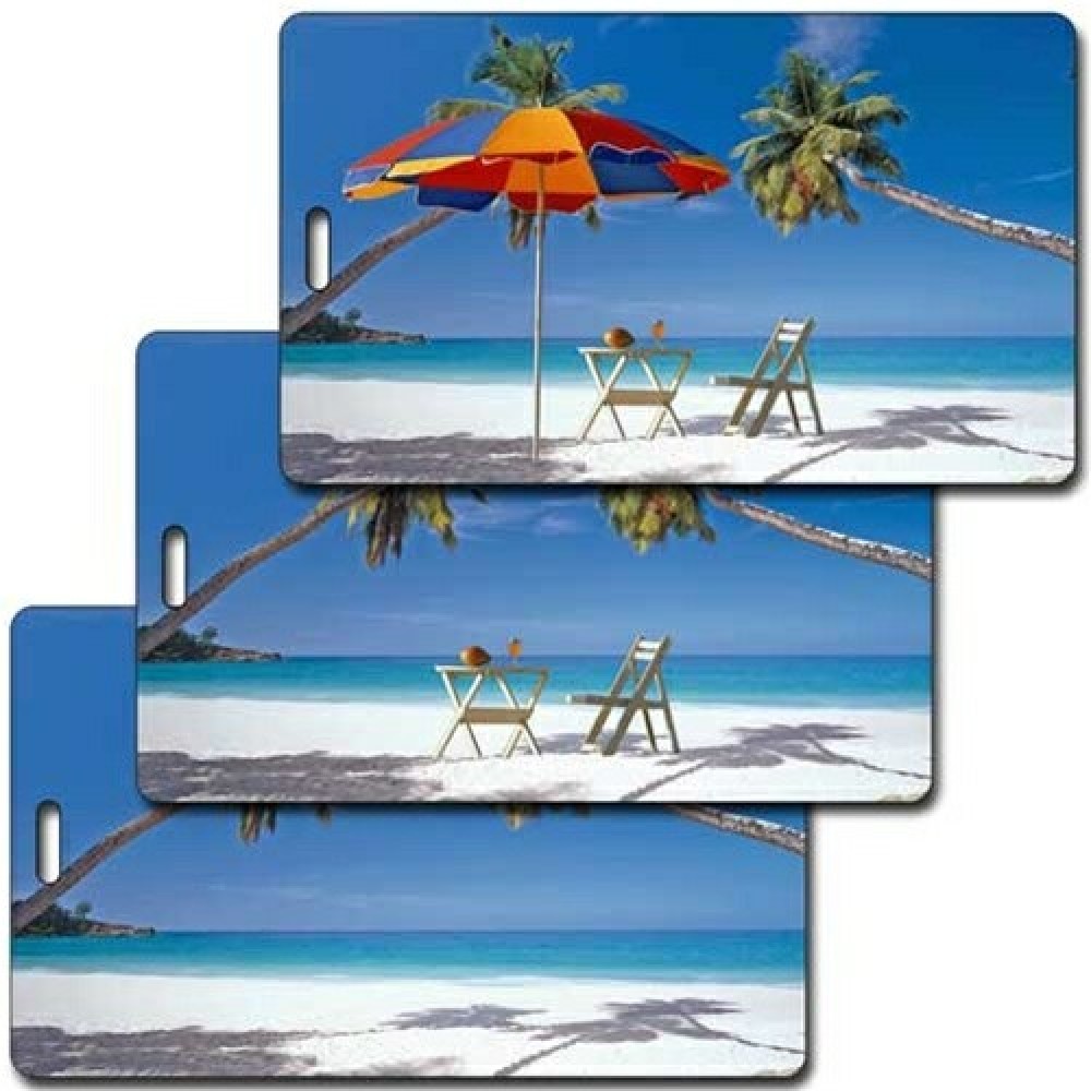 Custom Printed 3D Lenticular Luggage Tag (Full Custom Designed) Custom Printed 3D Lenticular Luggage Tag (Full Custom Designed)