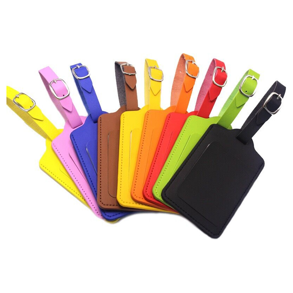 Customized Leather Luggage Tag Customized Leather Luggage Tag