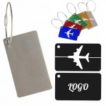 Aircraft-shaped Aluminum Alloy Luggage Tag Consignment Tag with Logo