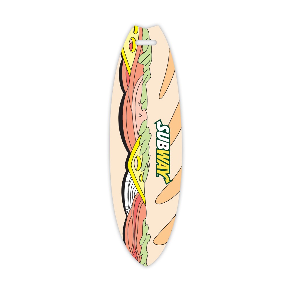 Laminated Event Tag - Oval (1.625"x5.5") Custom Imprinted Laminated Event Tag - Oval (1.625"x5.5") Custom Imprinted