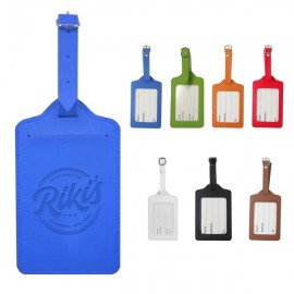 Custom Pu Leather Luggage Tag