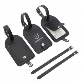 Promotional PU Leather Travel Luggage Tag (Economy Shipping)  Promotional PU Leather Travel Luggage Tag (Economy Shipping)