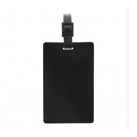 Custom PVC Luggage Tag W/ Plastic Handle