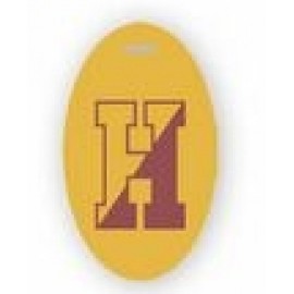 Logo Branded Write-on Tag (3"x5") Oval  Logo Branded Write-on Tag (3"x5") Oval