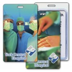 Custom Imprinted Luggage Tag w/3D Flip Lenticular Image of an Operating Room (Imprinted)