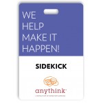 Custom Imprinted Write-on Tag (2.5"x3.75") Rectangle