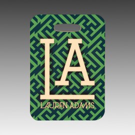 Promotional Gloss Unisub FRP 2 Sided Bag Tag