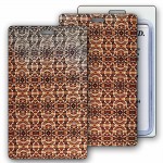 Custom Imprinted Lenticular Changing Colors Snake Skin Luggage Tag (Imprinted)