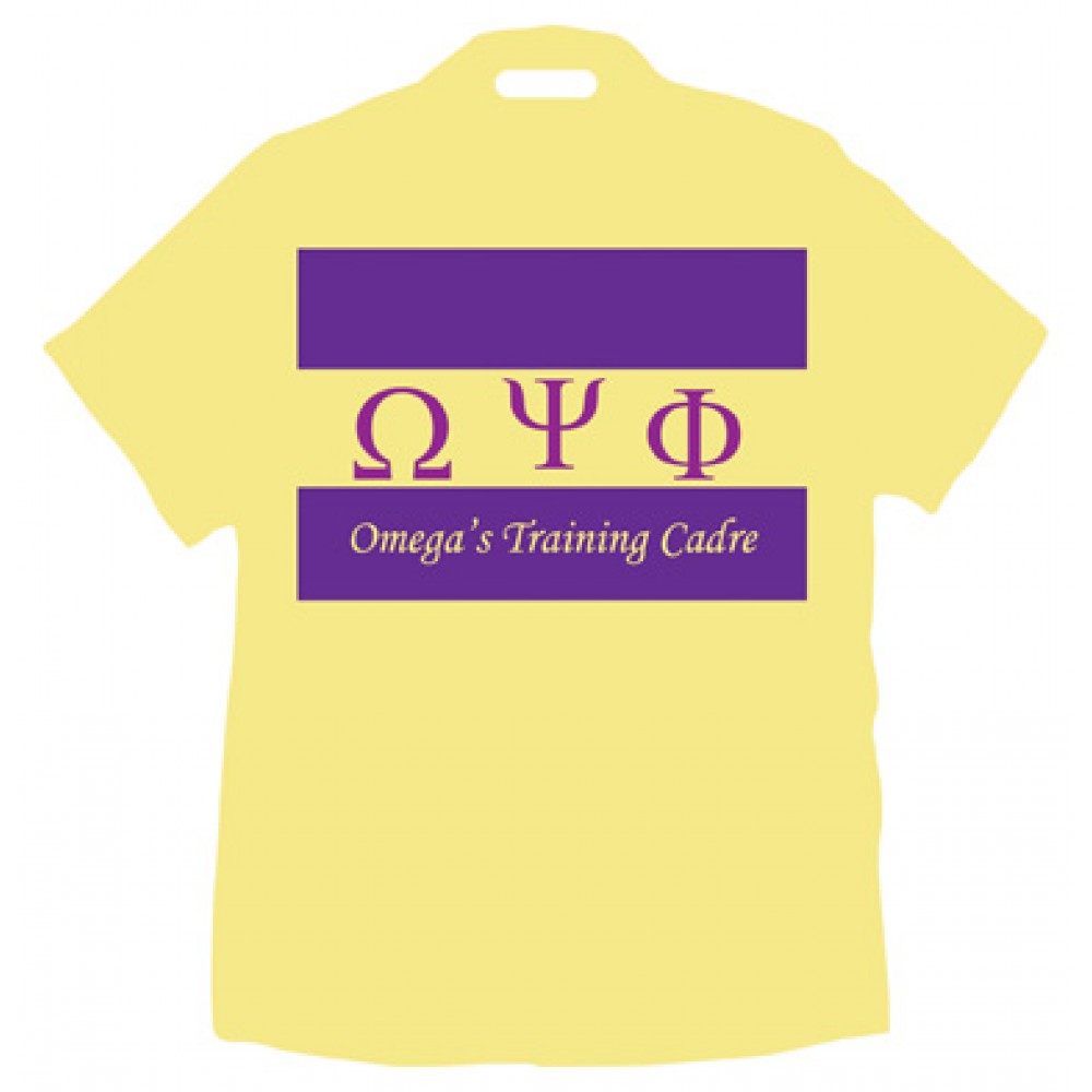 Custom Imprinted T-Shirt Write-on Tag (5.25"x5") Custom Imprinted T-Shirt Write-on Tag (5.25"x5")