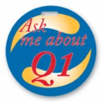 Logo Branded Full Color Write On Tag (Circle 2.5"x2.5")