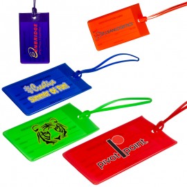 Custom Printed PVC Luggage Tag