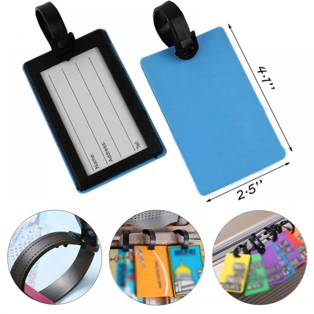 Custom Printed 2-D Travel Luggage Tag Custom Printed 2-D Travel Luggage Tag