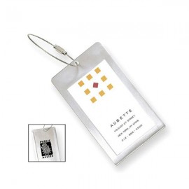Promotional Globe-Trotter Business Card Luggage Tag  Promotional Globe-Trotter Business Card Luggage Tag