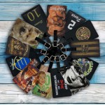 Premium Faux Leather Luggage / Bag Tags with Logo