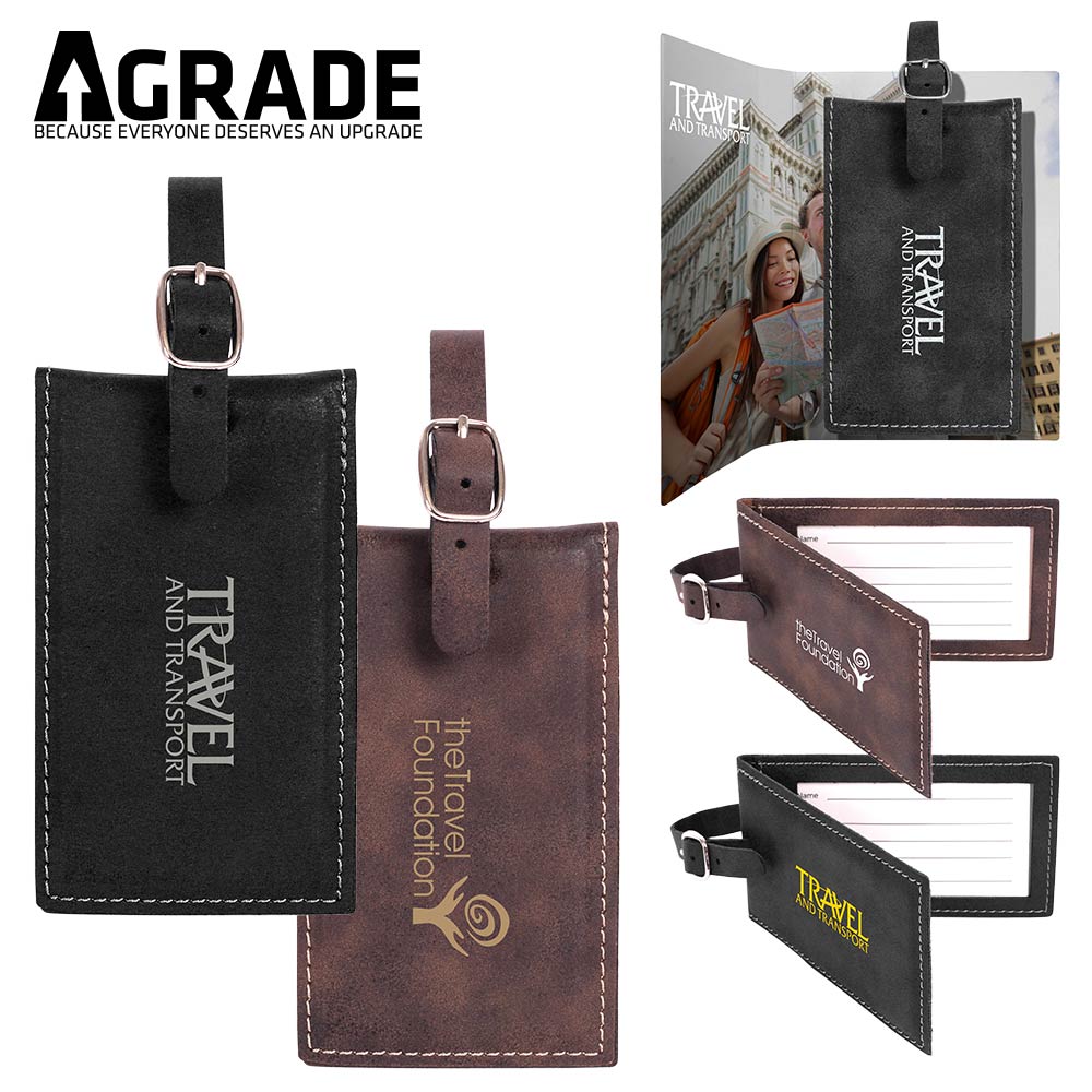 The Sorano Luggage Tag by AGRADE Logo Branded The Sorano Luggage Tag by AGRADE Logo Branded