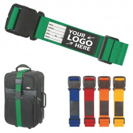 Luggage Strap/Bag Identifier with Logo