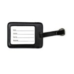 PVC Luggage Tag - 2D One Sided Design with Logo