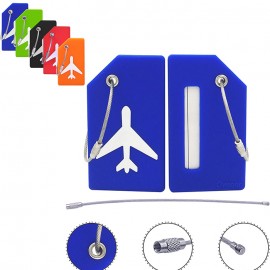 Silicone Luggage Tag with Name ID Card with Logo  Silicone Luggage Tag with Name ID Card with Logo