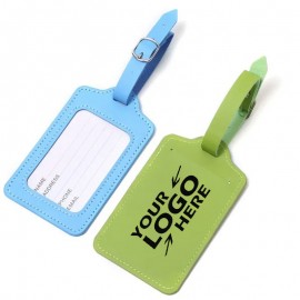 Promotional P U Leather Luggage Tag