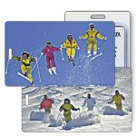 3D Lenticular Luggage Tag (Full Custom Designed) Custom Imprinted