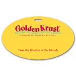 Logo Branded Full Color Write On Tag (Oval 3"x5")