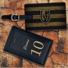 Premium Faux Leather Luggage / Bag Tags with Logo