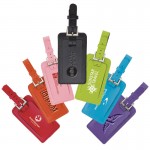 Fragolino Leather Luggage Spotter Tag with Logo