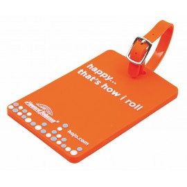 Logo Branded Soft PVC 2D Luggage Tag (Priority)