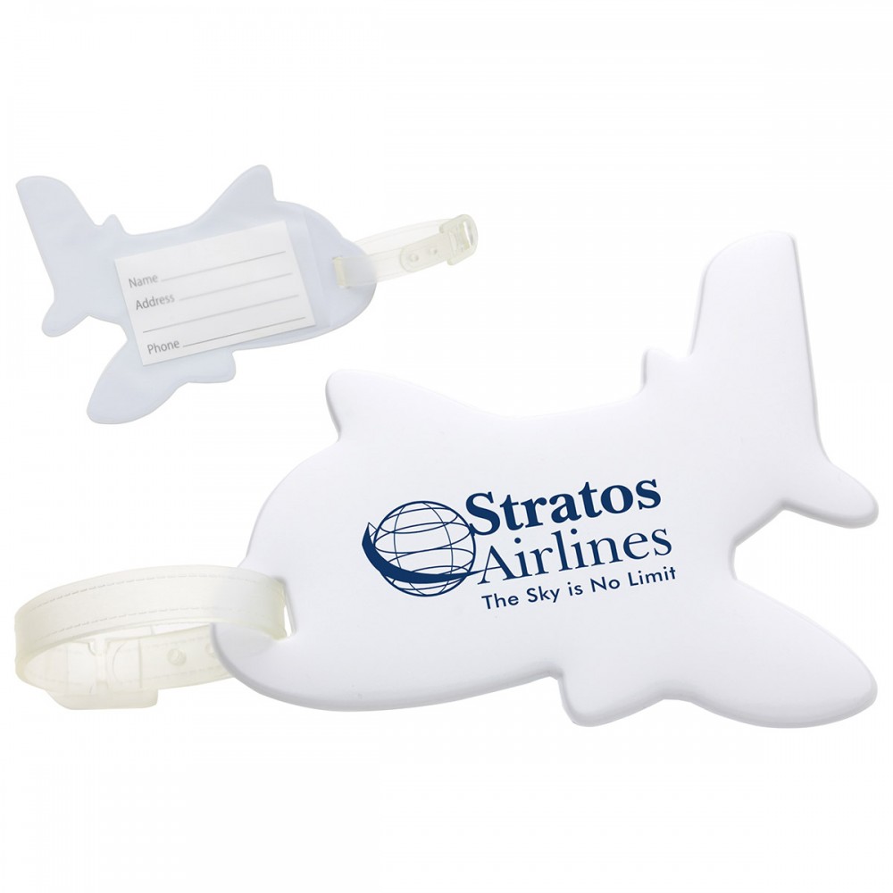 Logo Branded Airplane Bag Tag Logo Branded Airplane Bag Tag