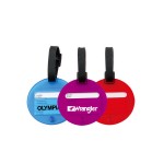 Promotional Plastic Round Luggage Tag