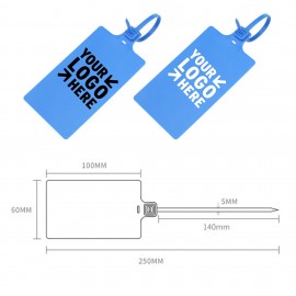 Logo Branded Multipurpose Plastic Shipping Tags