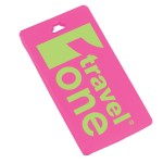 Logo Branded Rectangular Luggage Tag
