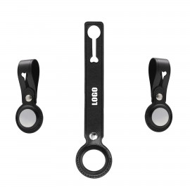 Various PU Leather Airtag Holder with Logo  Various PU Leather Airtag Holder with Logo