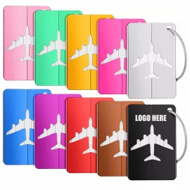 Aluminum Luggage Tag With Name Card with Logo  Aluminum Luggage Tag With Name Card with Logo