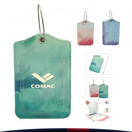PU Magnetic Luggage Tag with Logo  PU Magnetic Luggage Tag with Logo