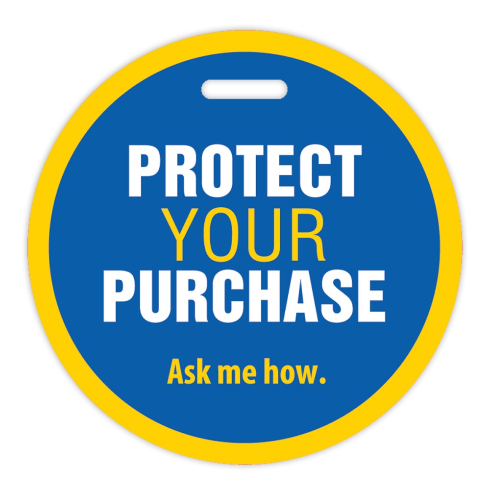 Round Write-On Tag (3.5") Custom Printed Round Write-On Tag (3.5") Custom Printed
