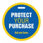 Round Write-On Tag (3.5") Custom Printed