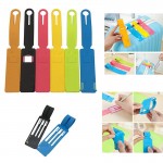 Custom Printed Silicone Luggage Tag