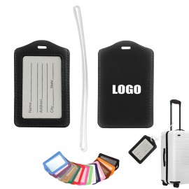 Customized PU Leather Luggage Tag