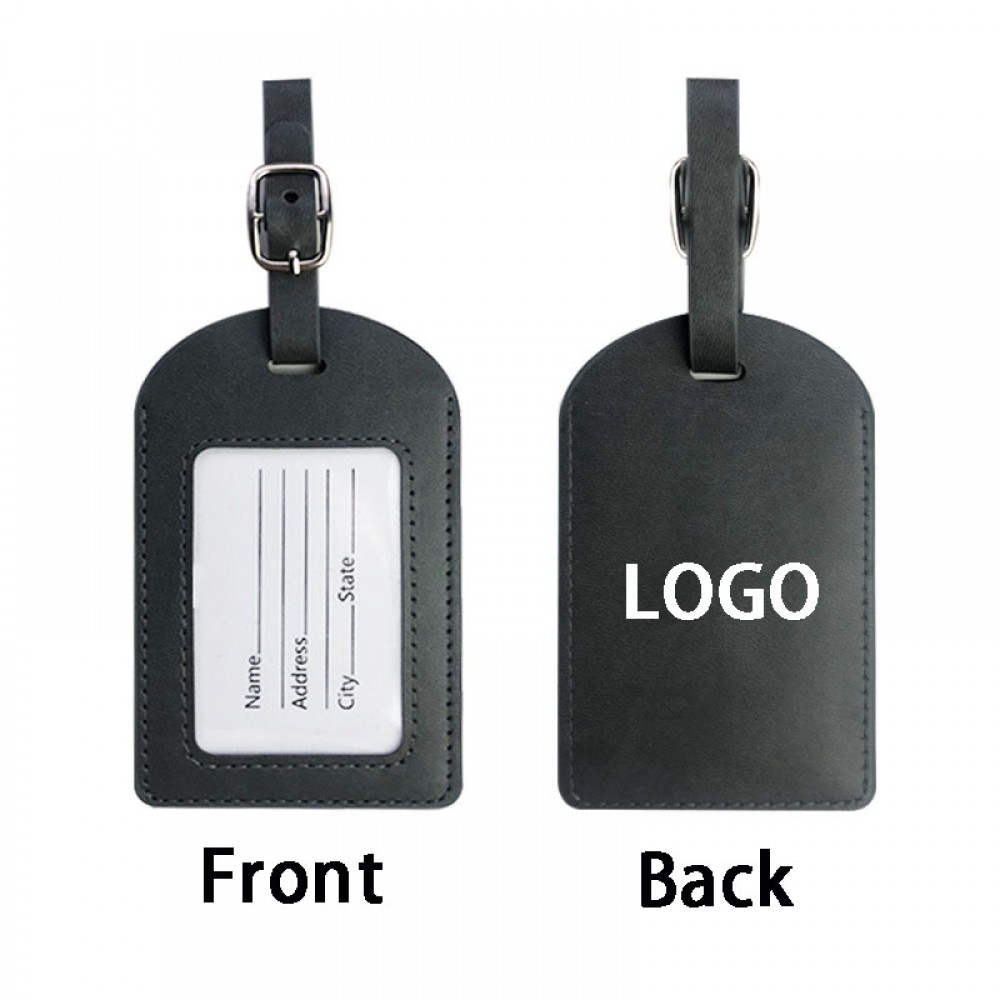 Promotional Travel Leather Luggage Tag