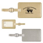 Custom Printed Metallic Luggage Tag