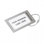 Navigor Series Steel Luggage Tag with Logo