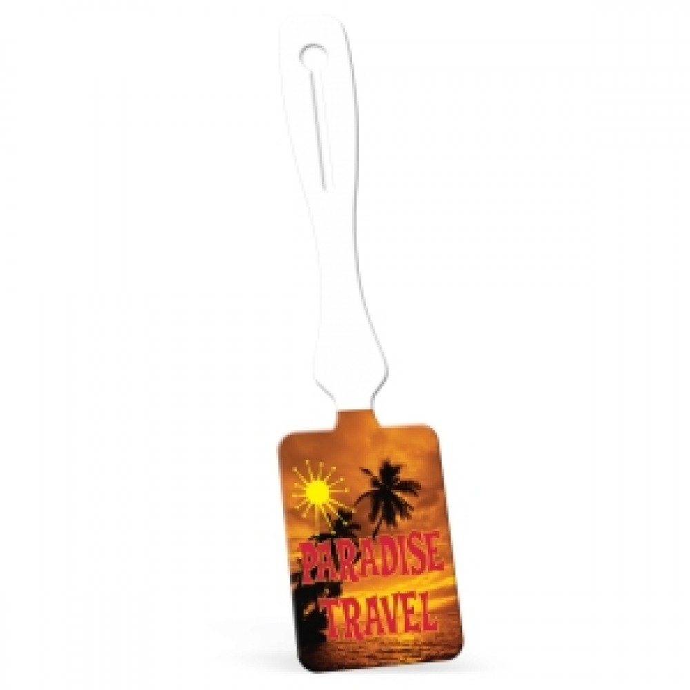 Tear Resistant Valeron Film Tag (2 1/8"x8 7/8") Custom Imprinted Tear Resistant Valeron Film Tag (2 1/8"x8 7/8") Custom Imprinted