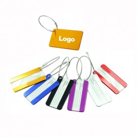 Aluminum Travel Suitcase Luggage Tags with Logo  Aluminum Travel Suitcase Luggage Tags with Logo