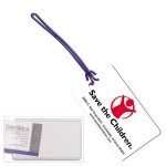 "Thunderbolt Spot" ID Slip-In Pocket Luggage Bag Tag (Spot Color) with Logo
