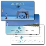 3D Lenticular Luggage Tag (Full Custom Designed) Logo Branded