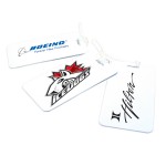 1/16" Thick Printed Luggage Tag with Logo