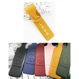 PU Luggage Tag with Logo