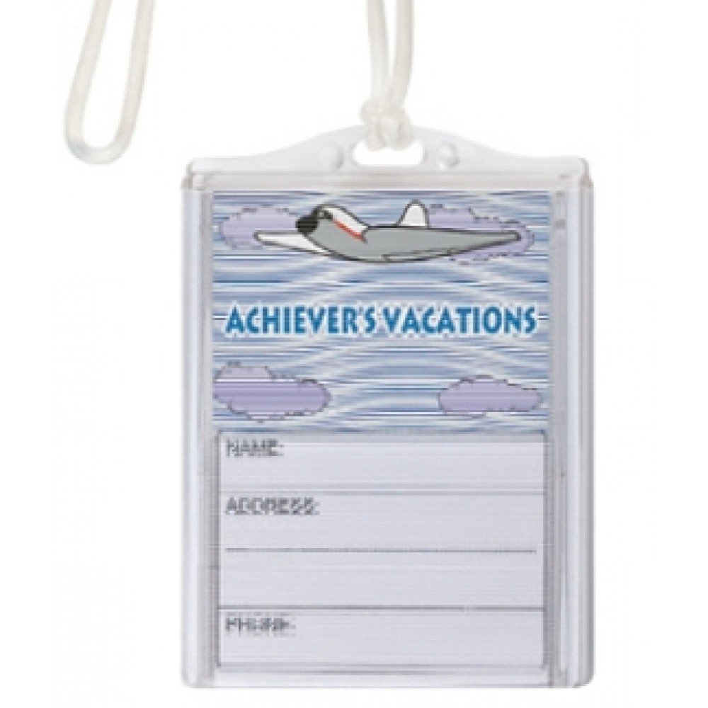 The Logo in Motion Bag Tag - Vacations with Logo